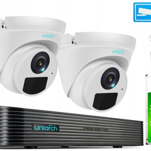 Zestaw monitoringu dom kamera IP 2x IPC-T124-APF28...
