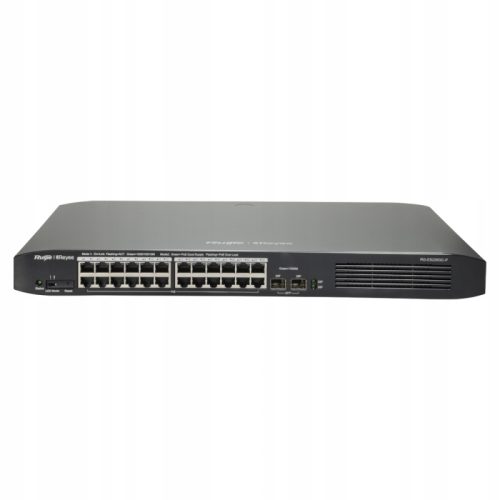 Switch desktop 24 porty PoE +2 Uplink SFP