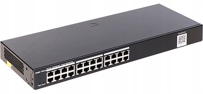 Zarządzalny Switch desktop 24 porty RJ45 Gigabit - obrazek 3