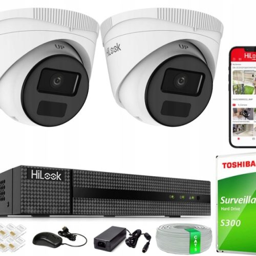 Zestaw monitoringu dom kamera IP 2x IPC-T241H-C NV...