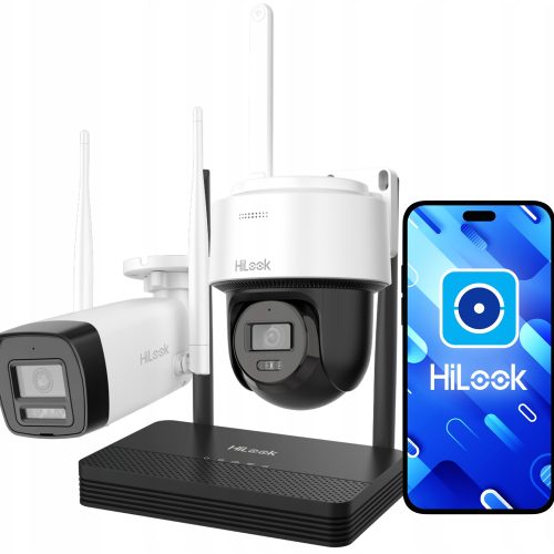 Zestaw do monitoringu Wi-Fi HiLook Hikvision EasyL...