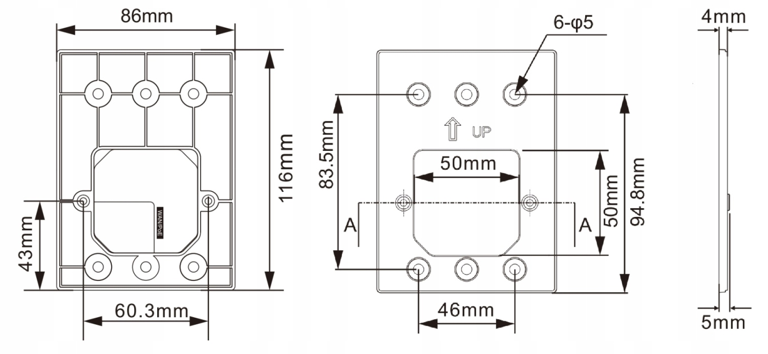 UCHWYT RG-AP180-MNT RUIJIE 10 sztuk - obrazek 2