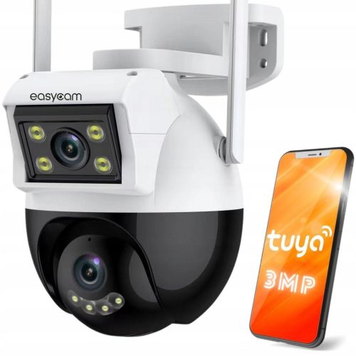Kamera IP EasyCam obrotowa zewnętrzna WiFi 4MP 4x...