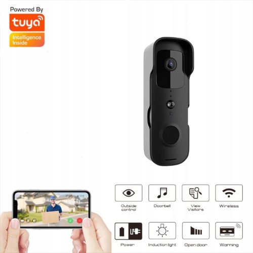 WIDEODOMOFON WIFI KAMERA 2MPX DOMOFON TUYA SMART