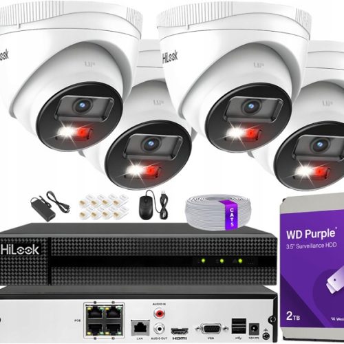 Zestaw monitoringu dom kamera IP 4x IPCAM-T6-30DL ...