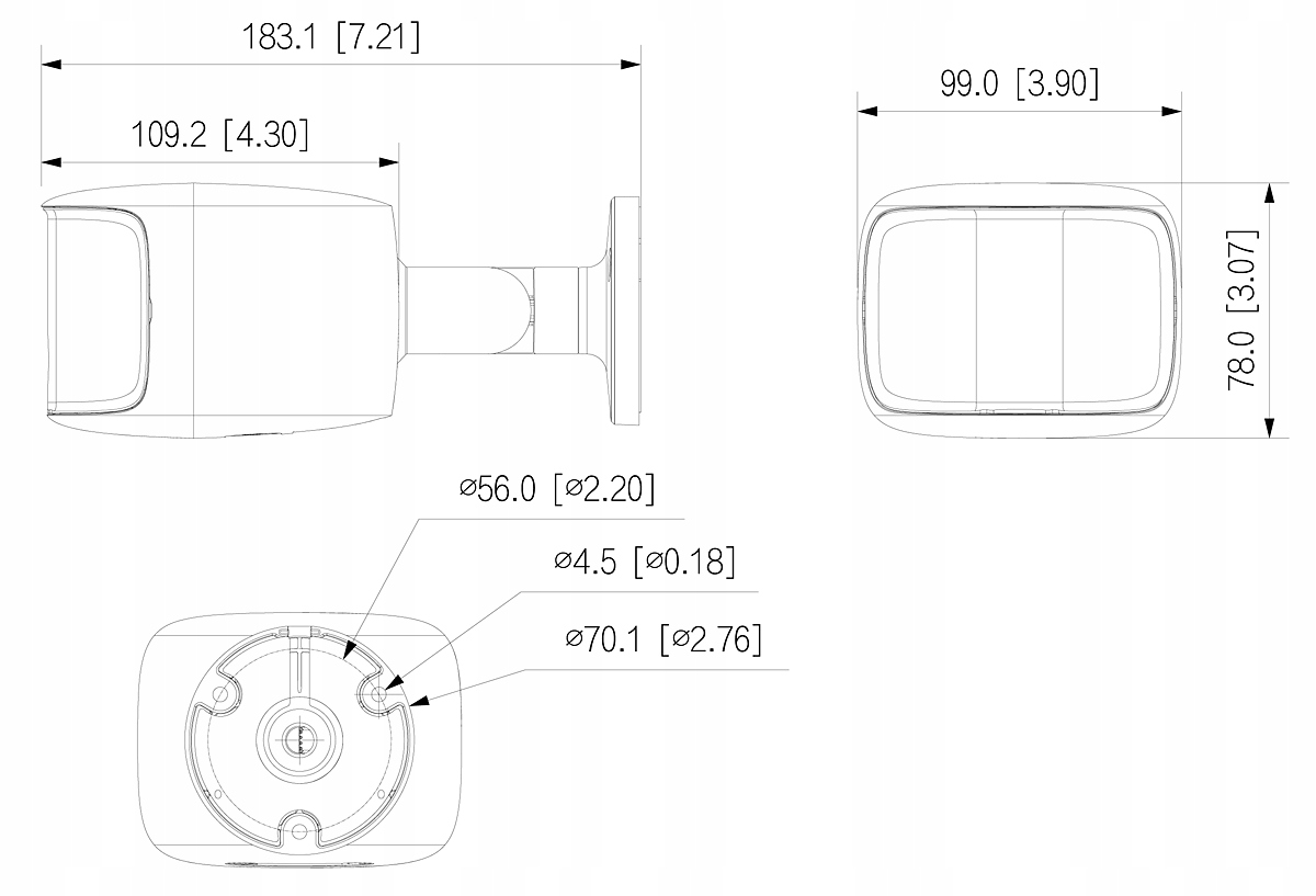 Kamera IP zewnętrzna Dahua IPC-PFW3849S-A180-E2-AS-PV - obrazek 3
