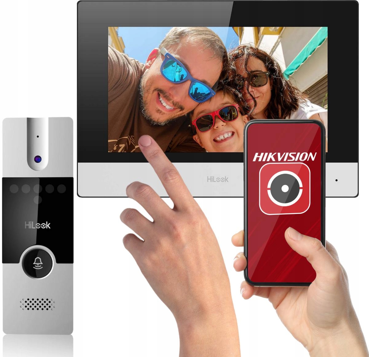 Zestaw wideodomofonowy Hilook by Hikvision HD-VIS-04 - obrazek 2