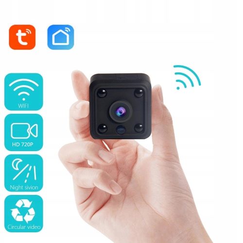 MINI KAMERA WIFI NA BATERIE SZPIEGOWSKA APP TUYA
