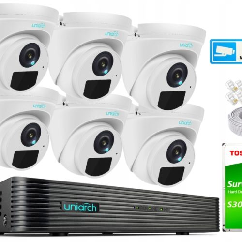 Zestaw Monitoringu IP 5Mpx 6 Kamer IPC-T125-APF28