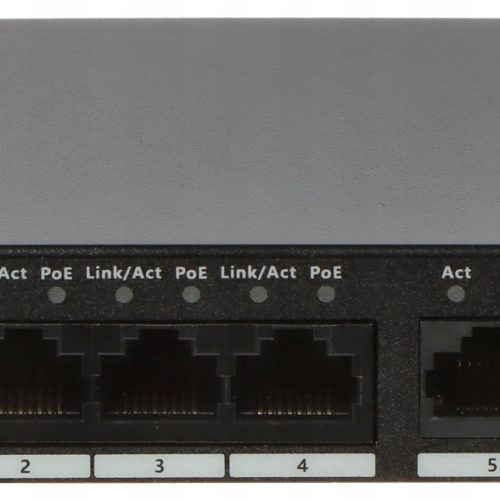SWITCH POE SG1006P 4-PORTOWY, 4 PoE DAHUA