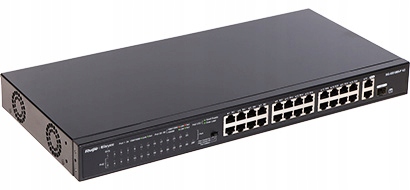 SWITCH POE RG-ES126S-P-V2 24-PORTOWY REYEE