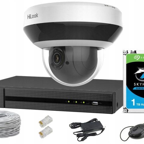 Zestaw do monitoringu dom kamera IP 1x PTZ-C4MP 4M...
