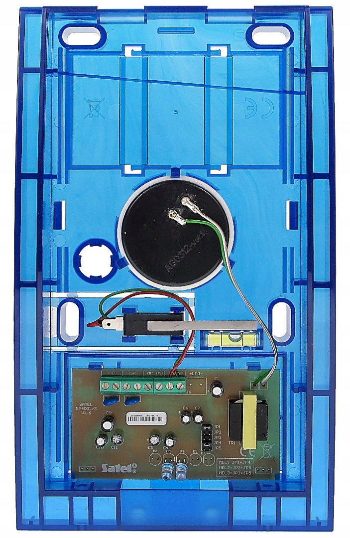 SYGNALIZATOR ZEWNĘTRZNY SP-4001-BL SATEL - obrazek 4