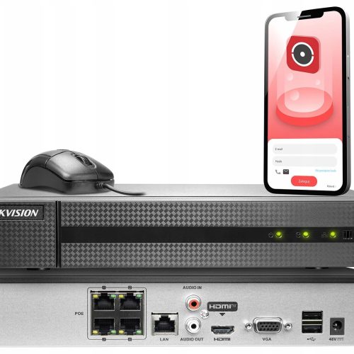 Zestaw do monitoringu IP 2x IPCAM-B4/DS-2CD1041G0-...