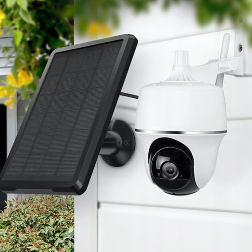 KAMERA ZEWNĘTRZNA OBROTOWA Z PANELEM SOLARNYM