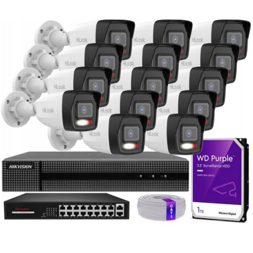 Zestaw monitoringu dom kamera IP 14x IPCAM-B4-30DL...