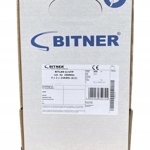 Skrętka Bitner U/UTP kat. 5e 305 m