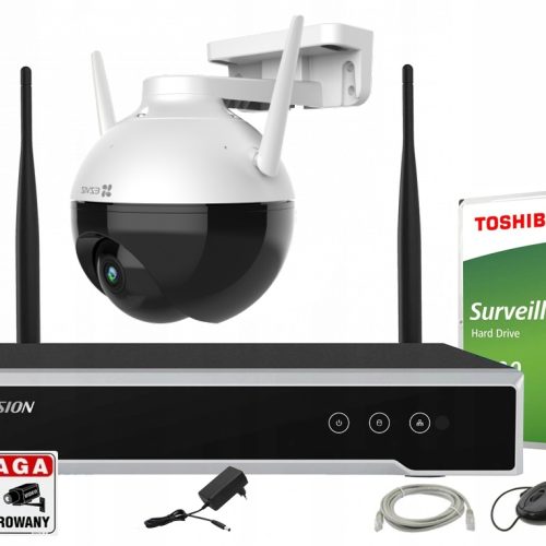 Zestaw do monitoringu EZVIZ / Hikvision C8T + 7108...
