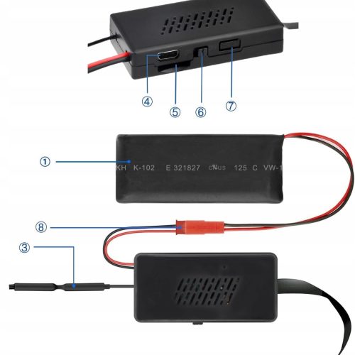 Kamera Szpiegowska Wifi Mini Detekcja Ruchu MZ3