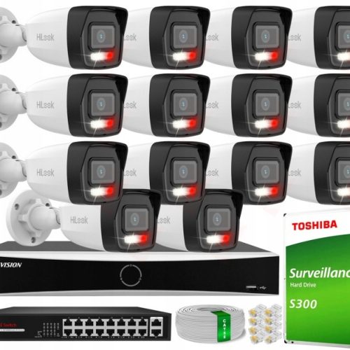 Zestaw do monitoringu dom kamera IP 14x IPC-B140HA...