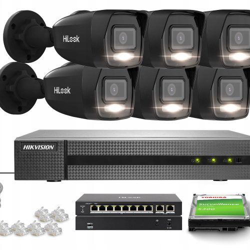 Zestaw do monitoringu HiLook NVR-8CH-4MP+IPCAM-B4-...