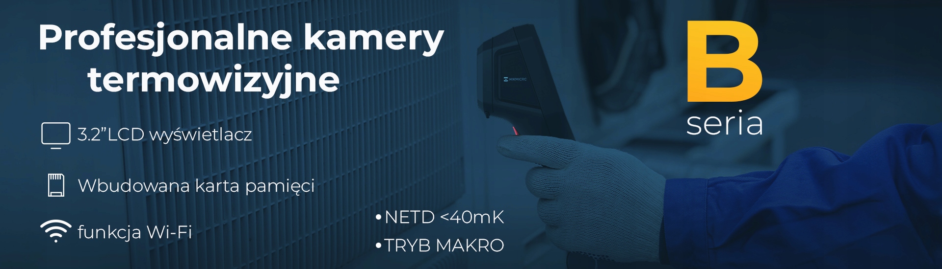 Ręczna Kamera Termowizyjna Przemysłowa termowizor HIKMICRO B11 - obrazek 3