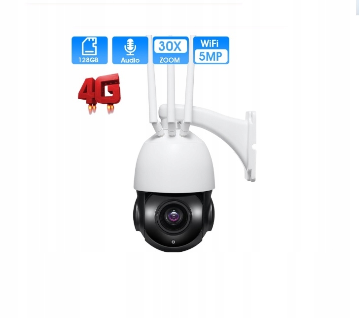 KAMERA 5MP OBROTOWA GSM 3G 4G INTERNET Z KARTY SIM
