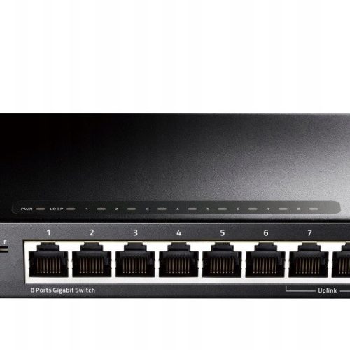 SWITCH LAN 8-port GS108 1Gbps 10/100/1000 metalowy