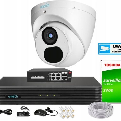 Zestaw monitoringu dom kamera IP 1x IPC-T1E8-AF28K...