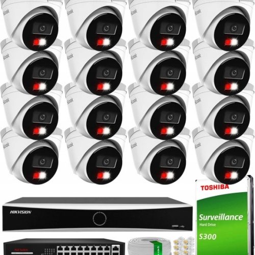 Zestaw monitoringu dom kamera IP 16x IPC-T240HA-LU...