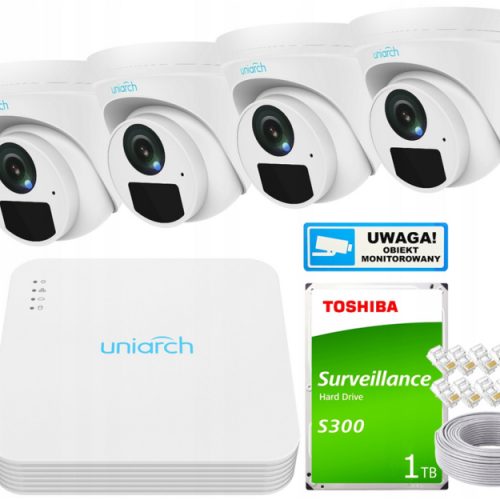 Zestaw Monitoringu IP 4 Kamery IPC-T122-APF28