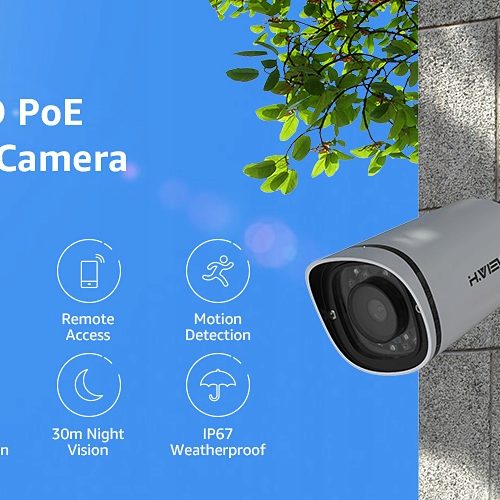 Kamera sieciowa IP 4K 8Mpx H.265 POE IR40m 2,8mm