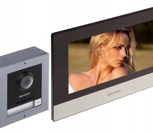 ZESTAW WIDEODOMOFONOWY DS-KIS602 Hikvision