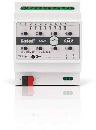 SATEL KNX 8-kanałowy aktor przełączający KNX-S...