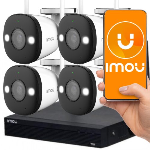 Zestaw IMOU Wi-Fi KIT- Pro KIT/NVR1104HS-W-S2/4-F2...