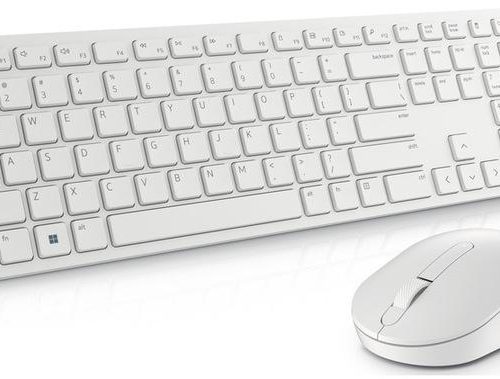 Zestaw bezprzewodowy Dell KM5221W Pro Wireless Bia...