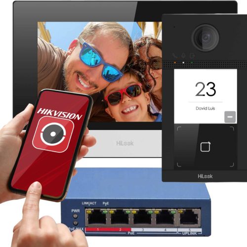 Zestaw wideodomofonowy IP Hilook by Hikvision IP-V...