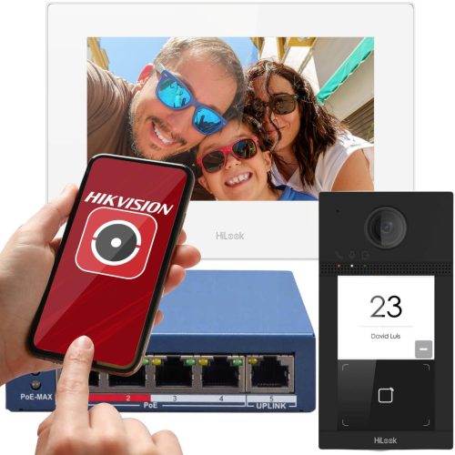 Zestaw wideodomofonowy IP Hilook by Hikvision IP-V...