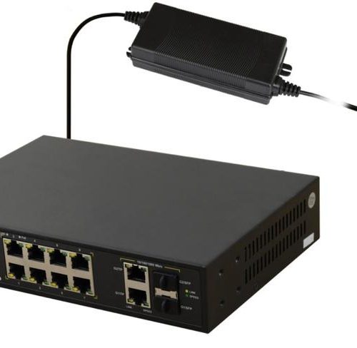 SWITCH POE PULSAR SF108-90W 10-PORTÓW (8xPoE + 2x...