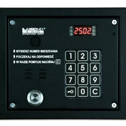 Laskomex CP-2503TP czarna Panel audio z czytnikiem...