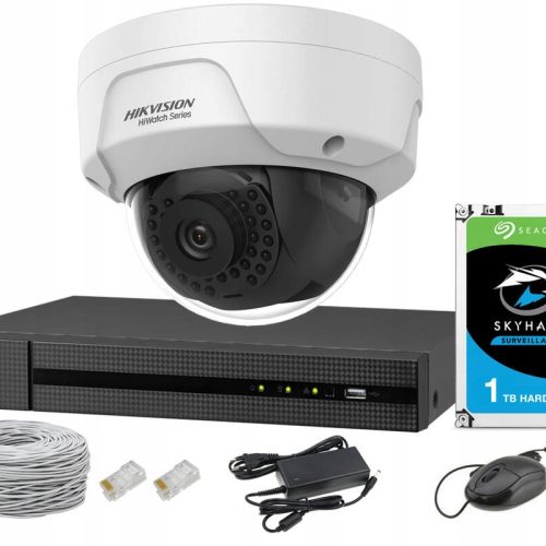 Zestaw do monitoringu Hikvision Hiwatch HWI-D140H ...