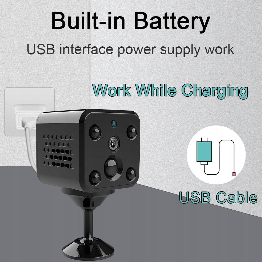 KAMERA NA BATERIE 5MPX 4G LTE INTERNET Z KARTY SIM - obrazek 5