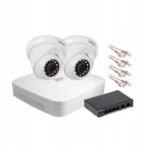 ZESTAW MONITORINGU IP DAHUA NVR 4MPX