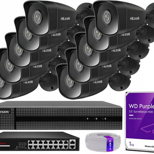Zestaw do monitoringu Hikvision CCTV-KIT-IPCAM-B5 ...
