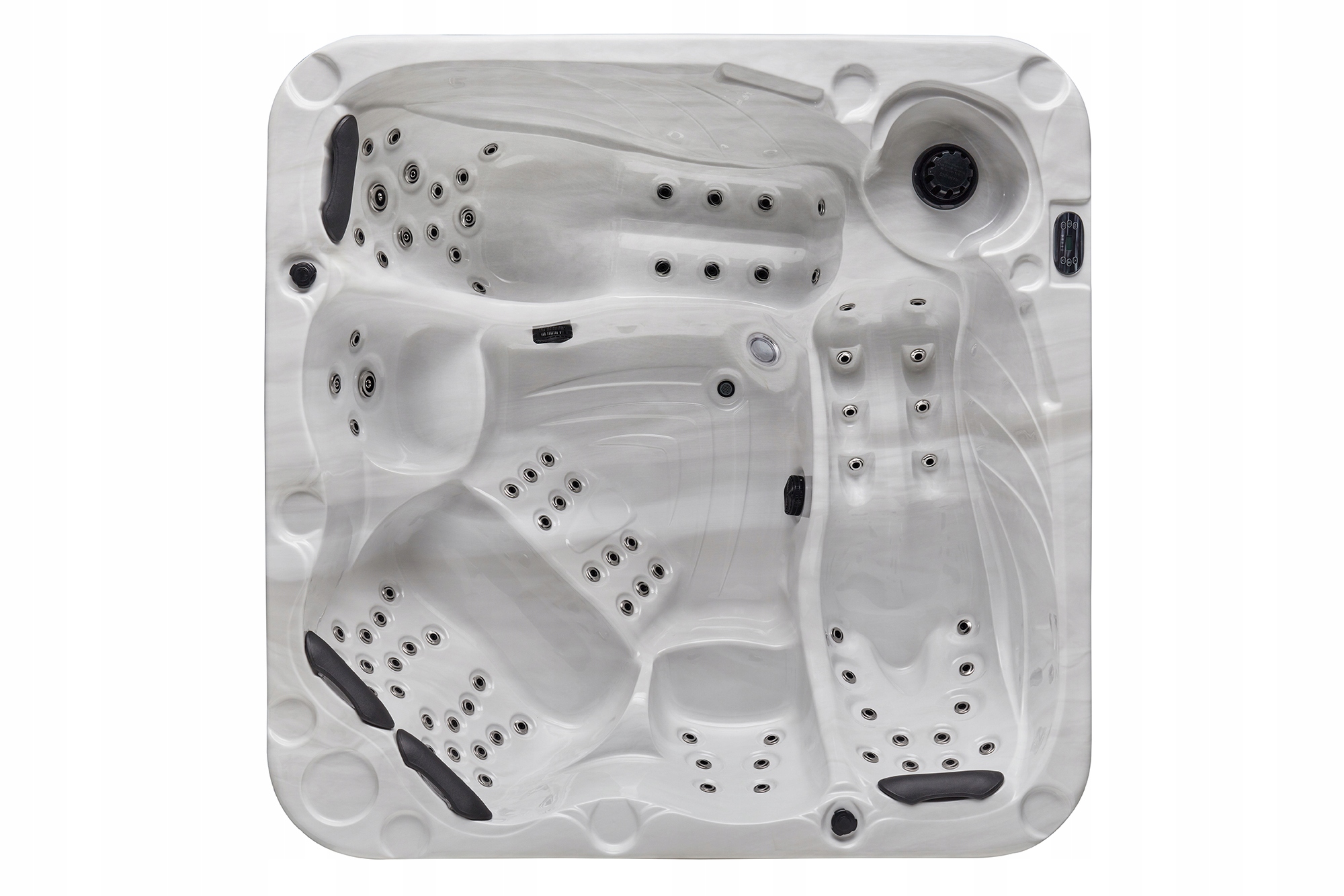 WANNA SPA JACUZZI CAŁOROCZNE 6-OS 2 LEŻANKI 7KW - obrazek 4