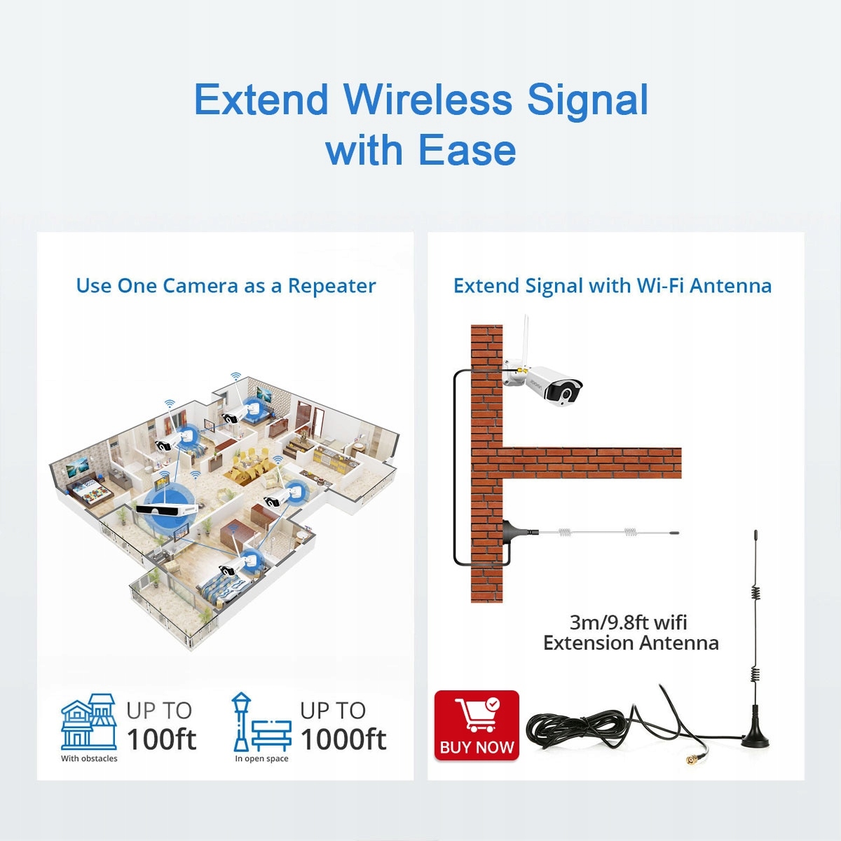 ZESTAW MONITORINGU WIFI NAGRYWANIE OBRAZU I GŁOSU - obrazek 3