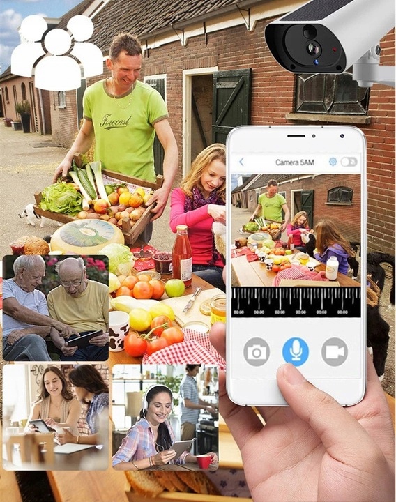 KAMERA SOLARNA ZEWNĘTRZNA SIM GSM DUAL PANEL 2.0 - obrazek 11