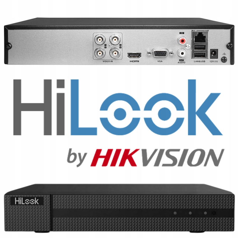 Rejestrator Hikvision DVR-4CH-5MP 4 kamerowy do 8mpx - obrazek 2