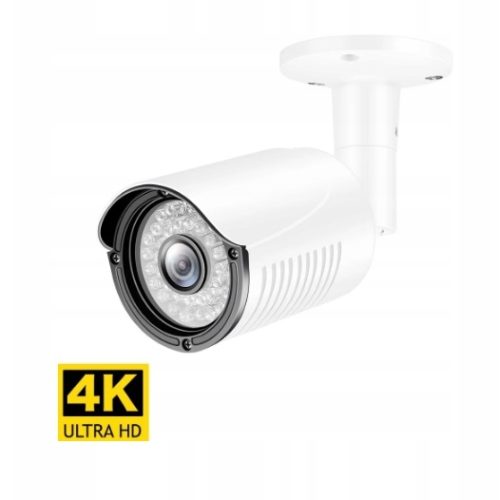 Kamera 8MP 4K IP zewnętrzna kamera H.265 Onvif Poe