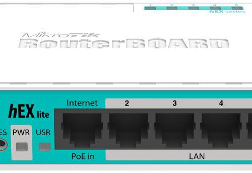 MIKROTIK ROUTERBOARD hEX lite (RB750r2)